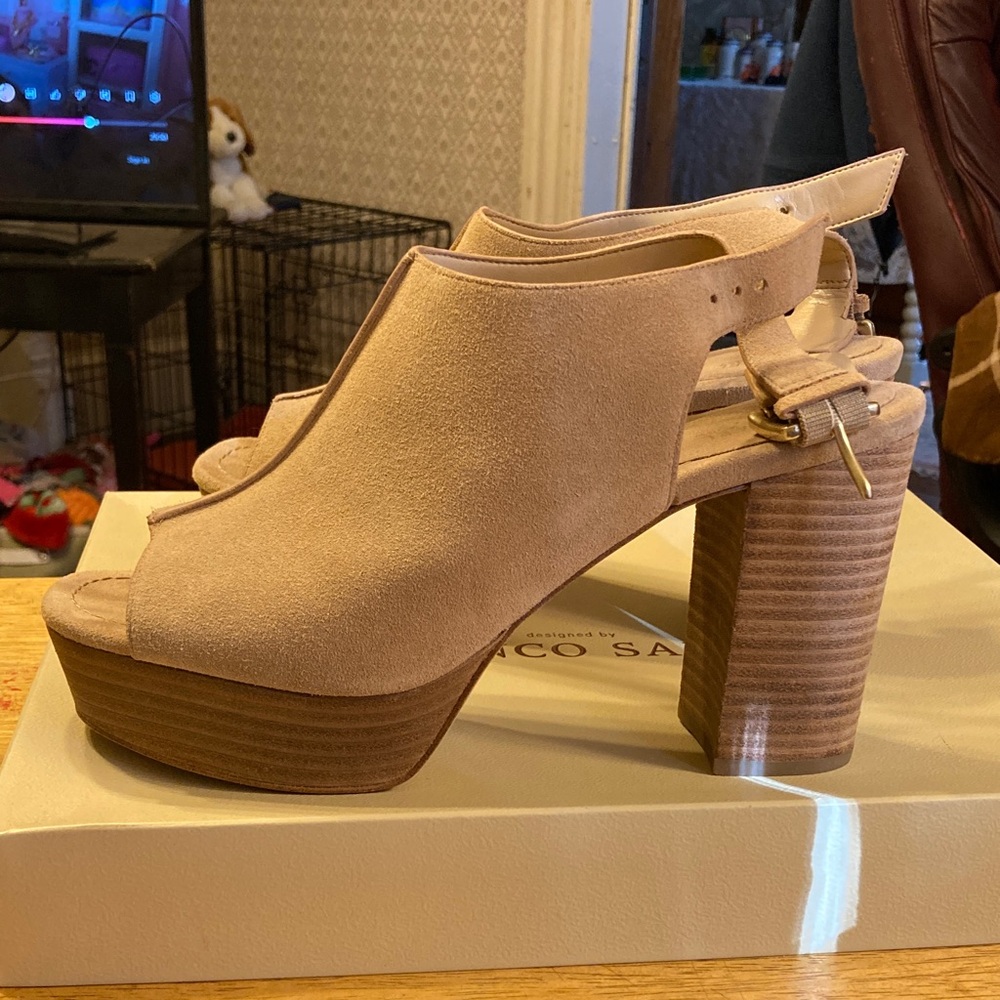 Michael Kors leather clogs